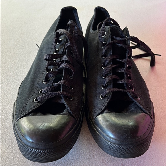 Converse Black Canvas Men's Sneakers - Picture 6 of 8